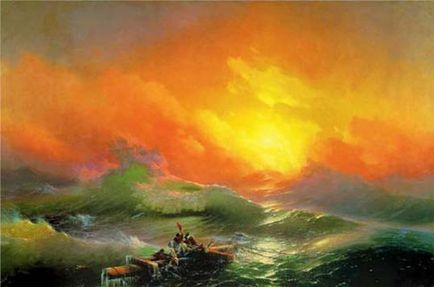 Că portretizat în picturile lui celebri artiști pictor marin care lucrează în acest gen