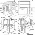 Casa pentru copii cu desene propriile sale mâini, de construcție, fotografie, piesele necesare, portalul de construcție