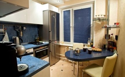 Proiectare pentru o mică bucătărie în Hrușciov (proiectare) Proiectare pentru o mică bucătărie în Hrușciov
