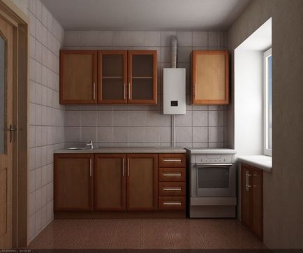 Proiectare pentru o mică bucătărie într-un apartament cu cinci etaje (mici) Proiectare pentru o mică bucătărie în Hrușciov