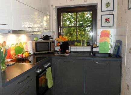Proiectare pentru o mică bucătărie într-un apartament cu cinci etaje (mici) Proiectare pentru o mică bucătărie în Hrușciov