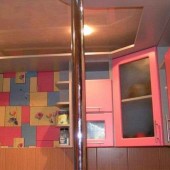 Design-o bucătărie mică în bucătărie Hrușciov, repara școală repara propriile lor mâini