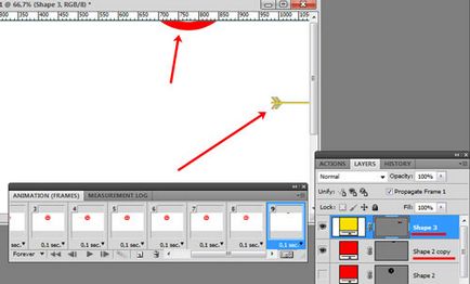 Photoshop modul de a face o animație GIF ( «Tweens cadre de animație») Photoshop modul de a face o animație GIF