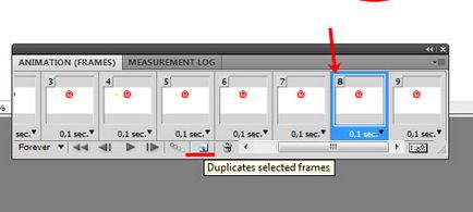 Photoshop modul de a face o animație GIF