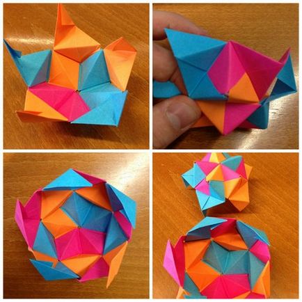 hârtie icosaedru (origami)