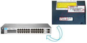 Instrucțiuni pentru a găsi un număr de serie - o rețea de centre de service autorizate CP