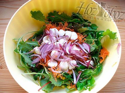 Salata italiana cu rosii uscate la soare - fotografie reteta hozoboz - știm totul despre produsele alimentare