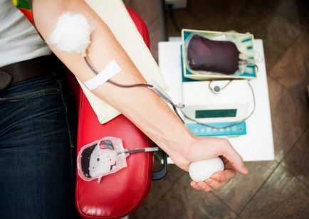Cât de des pot dona donatori de sânge, care în cazul în care ceea ce