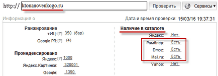 Cum să adăugați un site addurilki (adăuga URL) Yandex, Google și alte motoare de căutare, înregistrarea în panourile