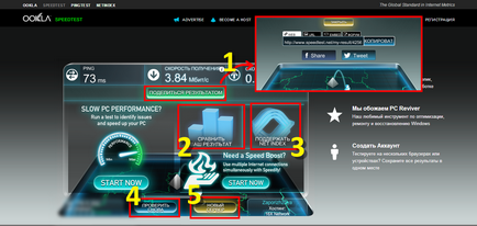Cum se măsoară viteza de Internet pe cont propriu (măsurat) Cum se măsoară viteza de Internet pe cont propriu