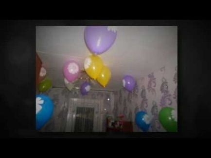 Umflarea balon cu heliu, fără heliu la domiciliu