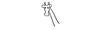 Cum de a desena o girafă cursuri de master - desene ale copiilor privind