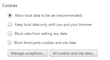Cum pentru a șterge cookie-urile în Google Chrome