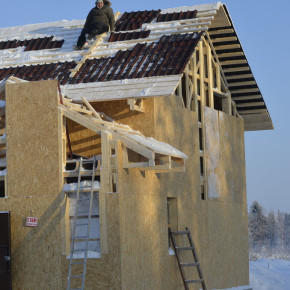 Cum de a construi o casa de lemn cu mâinile (74 poze)