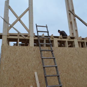 Cum de a construi o casa de lemn cu mâinile (74 poze)