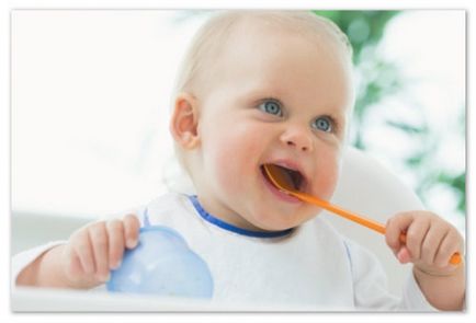 Cum de a începe să atragă un copil atunci când sticla-hrănite masa de alimente complementare