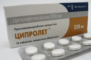 Cum se aplica tsiprolet antimicrobiene