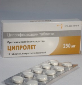 Cum se aplica tsiprolet antimicrobiene