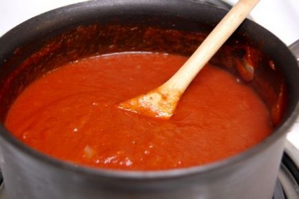 Cum să se pregătească sos de roșii la domiciliu - nu există mai ușor
