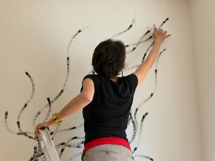 Cum să picteze un perete cu mâinile lor instrucțiuni detaliate pentru non-artiști