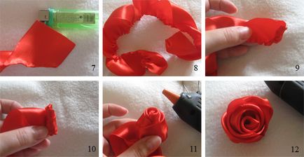 Cum sa faci un trandafiri Ribbon rapid