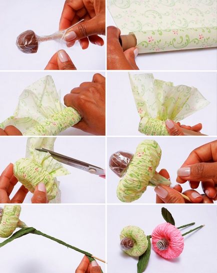 Cum sa faci un buchet de dulciuri cu propriile sale mâini o clasă de master pentru începători