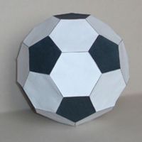 Cum sa faci un icosaedru dintr-o hârtie în etapele 1 (do hârtie icosahedron) Cum sa faci un icosaedru dintr-o hârtie în etapele 1