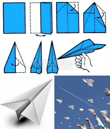 Cum sa faci un avion de hârtie care zboară idei 30 pași și cursuri de master cu fotografii