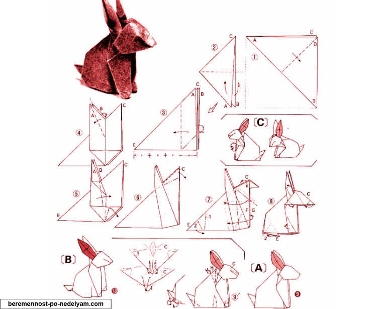 Cum de a face hârtie de animale origami grădină zoologică crea propriile lor mâini cu pas cu pas cursuri de master