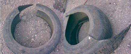 Cum sa faci o lebădă dintr-un portal de construire a pneurilor