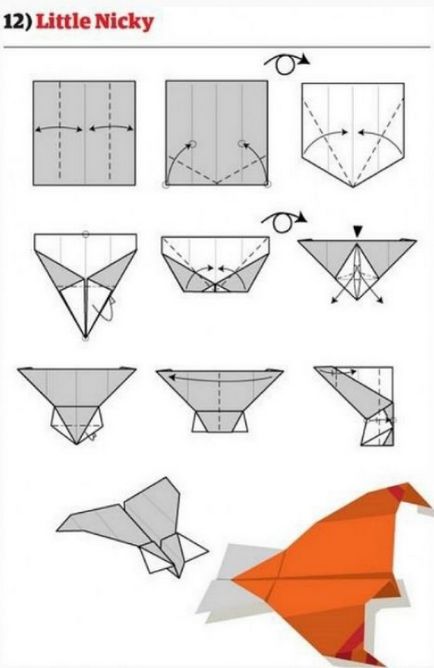 Cum sa faci un avion de hârtie din - casă de mână-