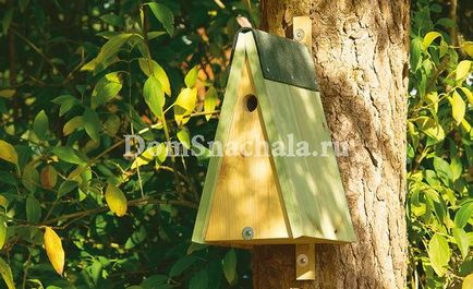 Cum sa faci o Birdhouse propriile sale mâini, prima casa