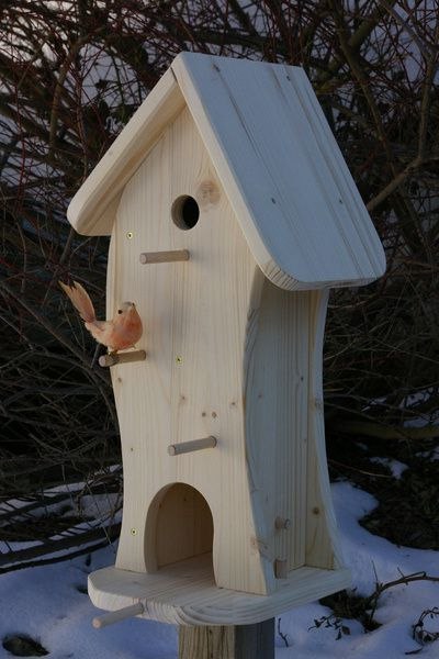 Cum sa faci o Birdhouse propriile sale mâini făcute de desene și dimensiuni de lemn și resturi de materiale pe o fotografie