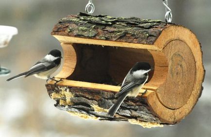 Cum sa faci o Birdhouse propriile sale mâini făcute de desene și dimensiuni de lemn și resturi de materiale pe o fotografie