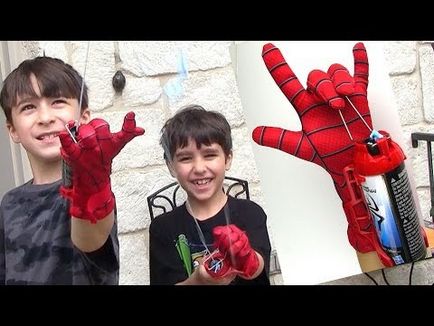 Cum sa faci un shooter-ul web un nou instrucțiuni Spider-Man - manuale, formulare