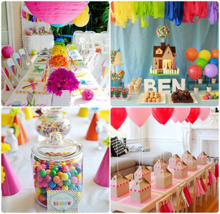 Cum de a decora o camera pentru ziua de naștere a unui copil sau un soț cu mâinile proprii, idei de decorare