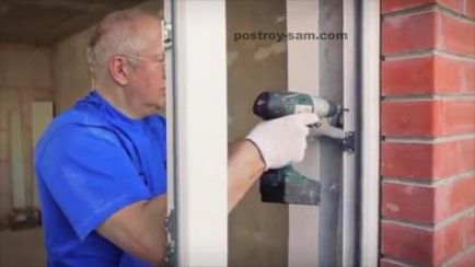 Cum se instalează un ecran video din plastic (setați fereastra de plastic) Cum se instalează o cutie de plastic