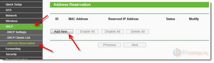 Cum să configurați router-ul pentru a atribui o adresă IP statică adresa MAC a dispozitivului, calculatorul