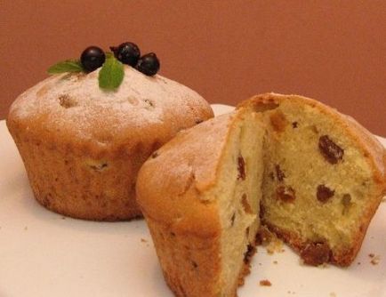 Muffins în forme de silicon - rețete cu fotografii
