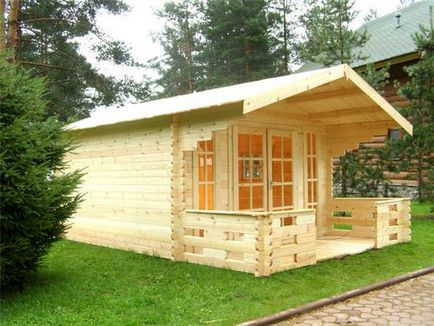 casa de vară cu propriile sale mâini cum să construiască un mic cabana cadru usor