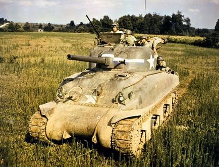 M4 - generale Sherman - Medium Tank (USA) - echipamentul - o listă de articole - ironr @ ts - Dods clan