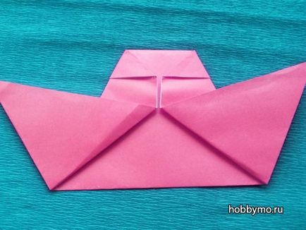 Master class de hârtie pasăre origami pentru copii - hobby-Sea