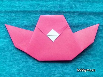 Master class de hârtie pasăre origami pentru copii - hobby-Sea