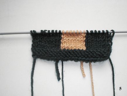 tehnici de tricotat multi-color 