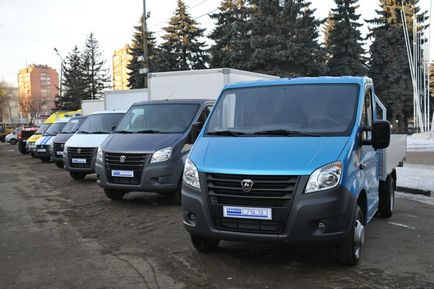 O nouă familie de vehicule utilitare gaz Gazelle next (NEXT)