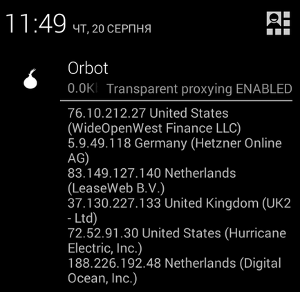 Orbot - fig Mobile - Big Brother, sau usturoi nu este atât de teribil ca el este pictat
