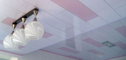 Finisarea tavanul și pereții de panouri din plastic