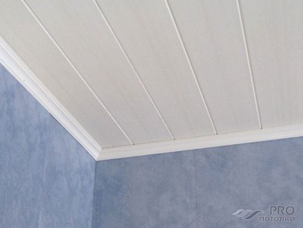 Finisarea tavanul cu panouri din plastic cu propriile lor mâini modul de a face instalarea de panouri din PVC, opțiuni