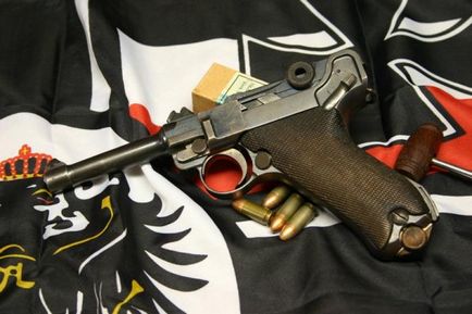 Parabellum Luger pistol - caietul de sarcini, fotografii, TTX