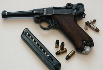 Parabellum Luger pistol - caietul de sarcini, fotografii, TTX